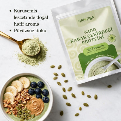 %100 Kabak Çekirdeği Proteini 150gr