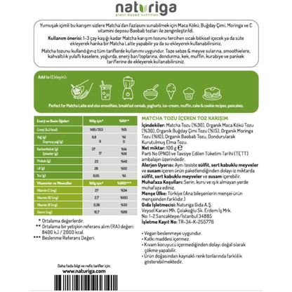 Yumuşak İçimli Matcha Karışımı