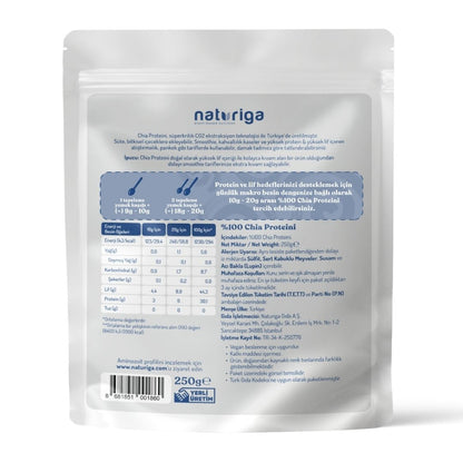 %100 Chia Proteini Tozu