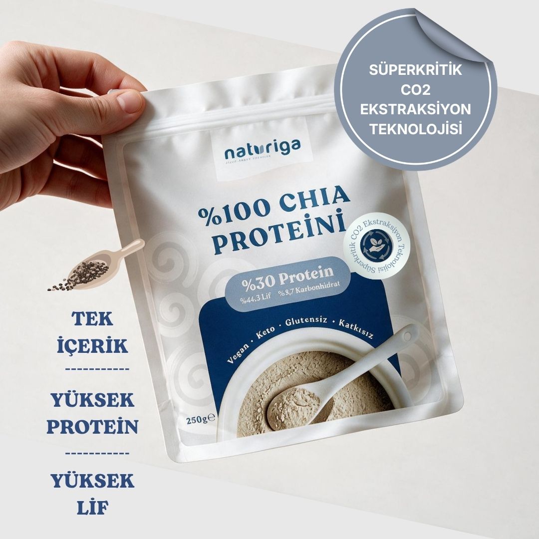 %100 Chia Proteini Tozu