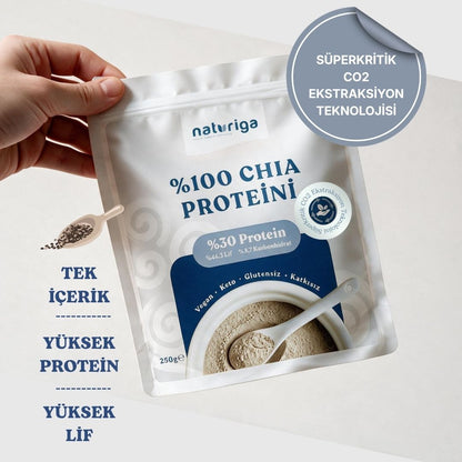 %100 Chia Proteini Tozu