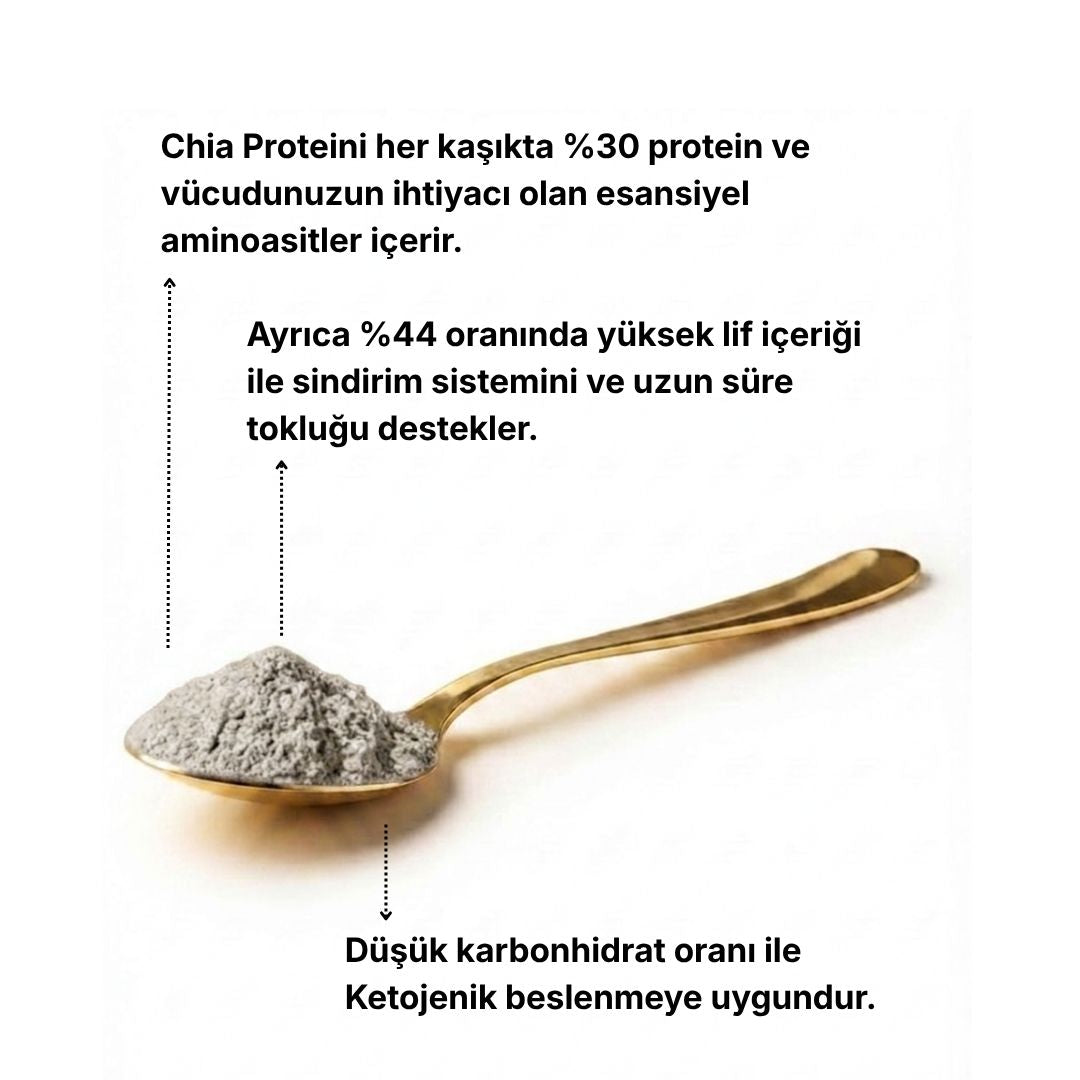 %100 Chia Proteini Tozu