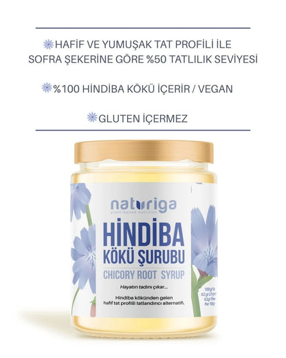 %100 Hindiba Kökü Şurubu 200gr.