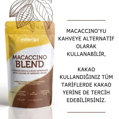 Macaccino (Maca & Kakao Karışımı)