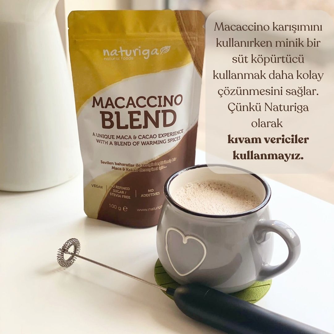Macaccino (Maca & Kakao Karışımı)