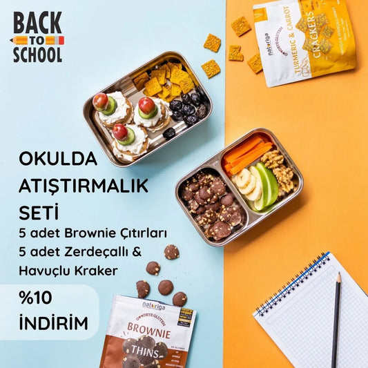 Okulda Atıştırmalık Seti
