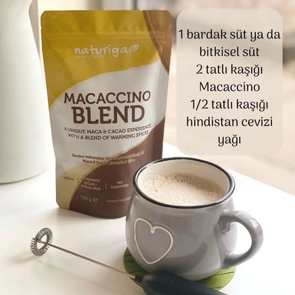 Macaccino (Maca & Kakao Karışımı)