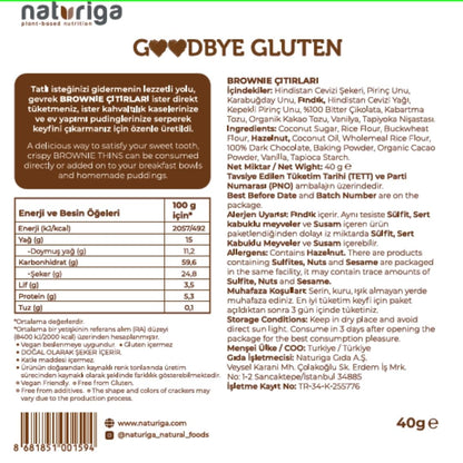 Brownie Çıtırları 40gr