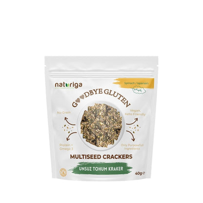 Unsuz Tohum Kraker/Ispanaklı 40gr