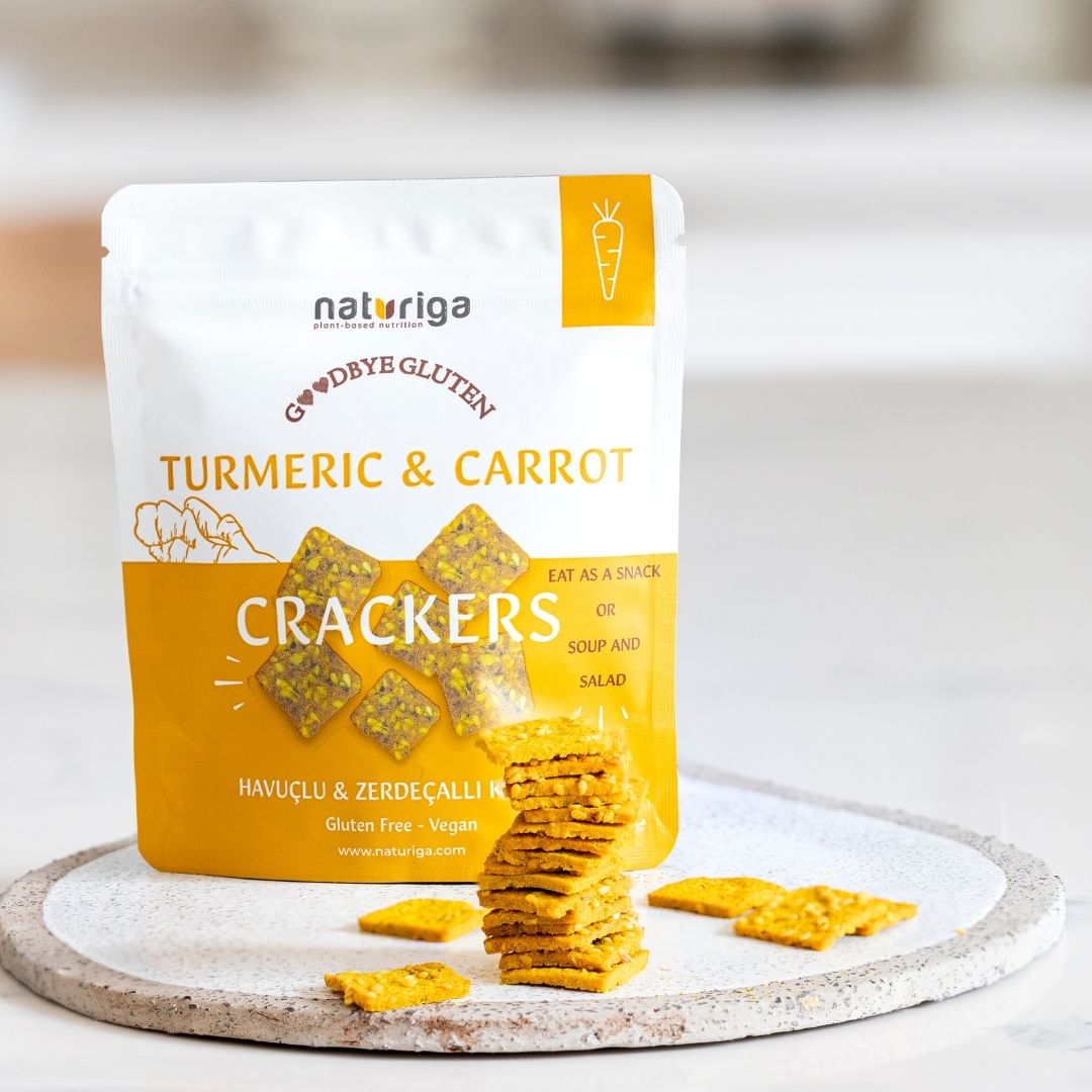 Havuçlu & Zerdeçallı Kraker