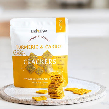Havuçlu & Zerdeçallı Kraker
