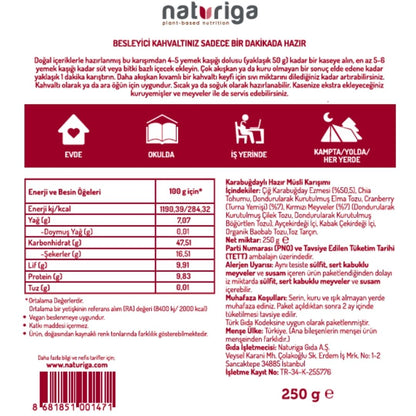 Berry Meyveli Hazır Kahvaltı Karışımı 250gr