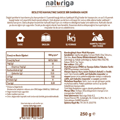 Kakaolu Hazır Kahvaltı Karışımı 250gr