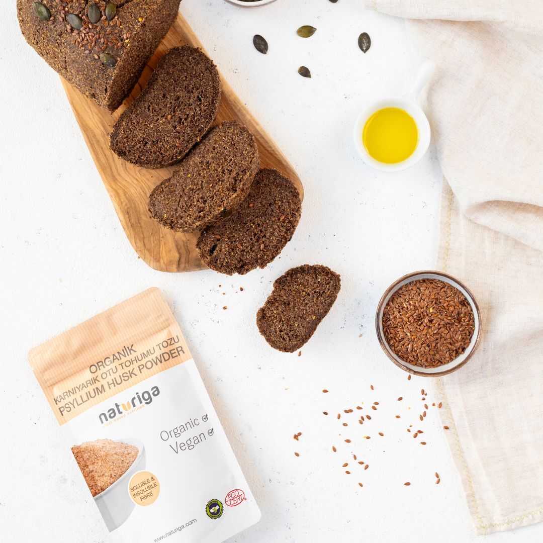 Org. Karnıyarık Otu Tohumu Tozu (Psyllium Husk) 100 gr