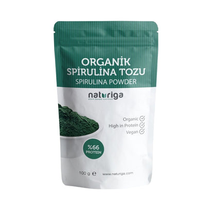 Organik Spirulina Tozu (100gr)