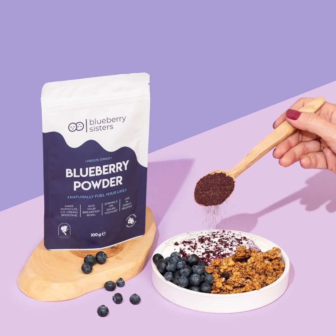 %100 Blueberry tozu 100 gr. (Yabanmersini tozu)