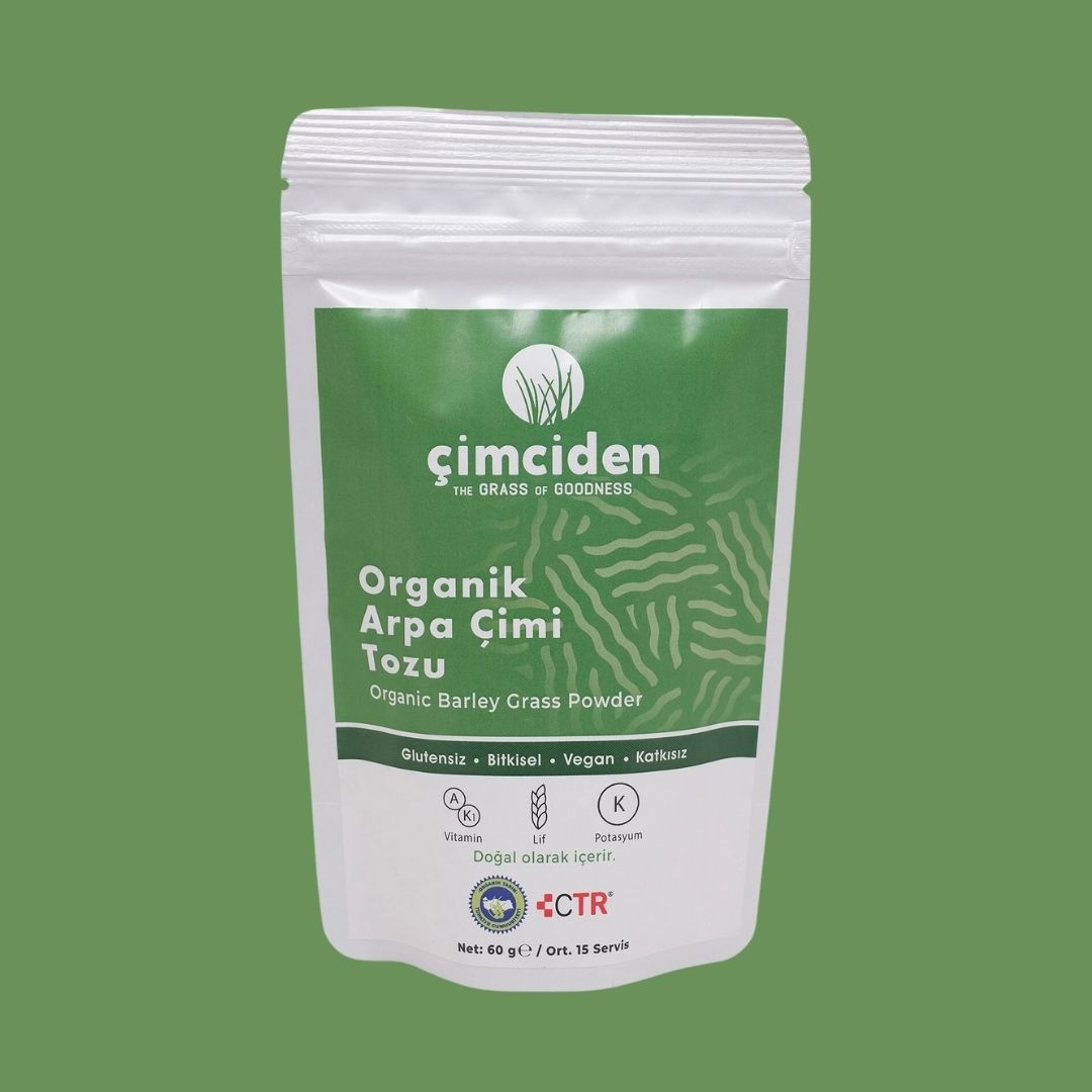Organik Arpa Çimi Tozu 60 gr.