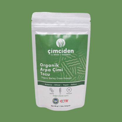 Organik Arpa Çimi Tozu 60 gr.
