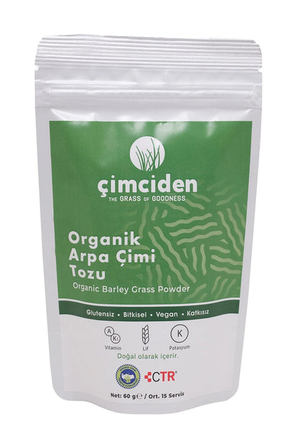 Organik Arpa Çimi Tozu 60 gr.