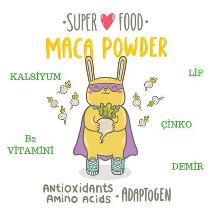 Organik Maca Kökü Tozu (100gr)