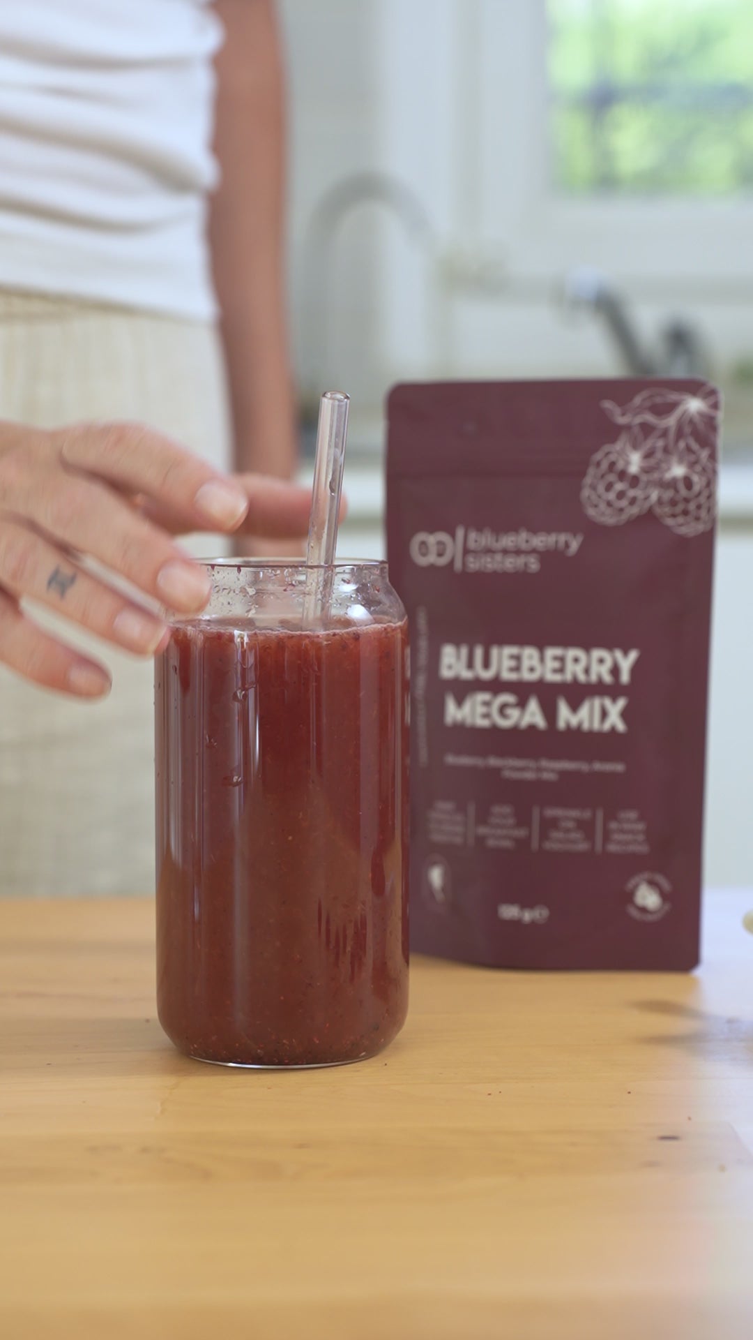 Naturiga Blueberry Megamix: Yoğun Meyve Karışımı