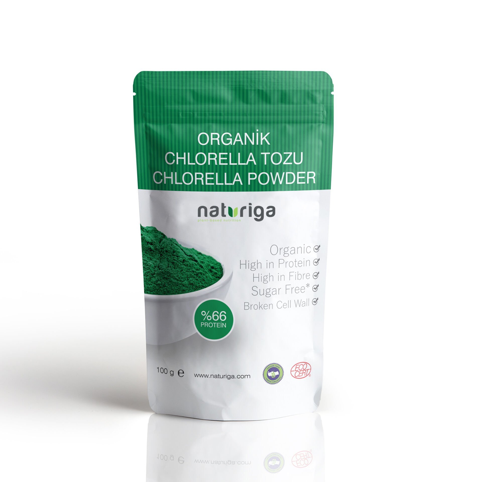 Organik Klorella Tozu (100gr)