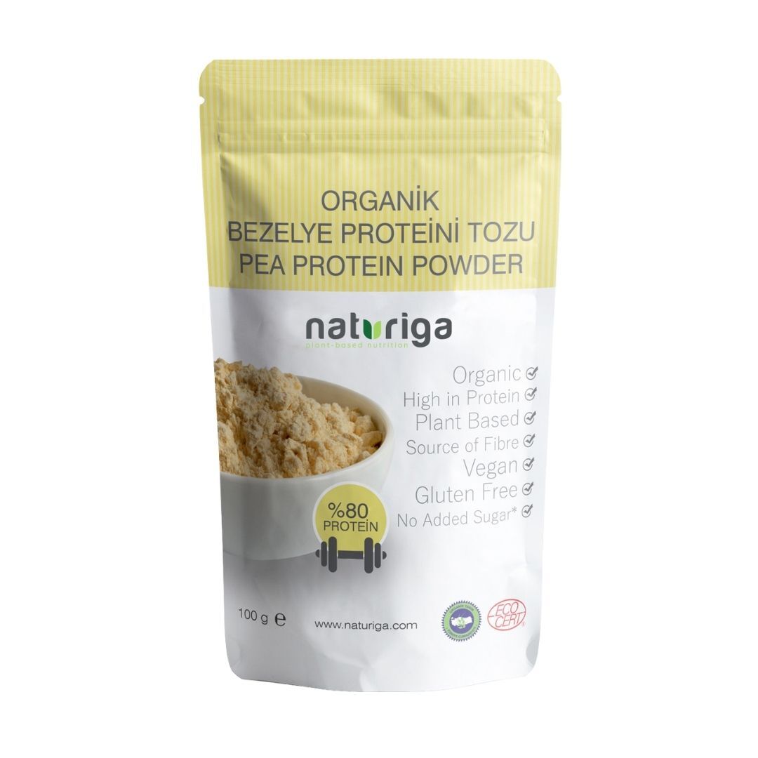 Organik Bezelye Proteini Tozu (250gr)