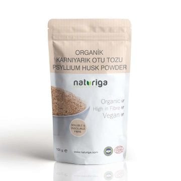 Org. Karnıyarık Otu Tohumu Tozu (Psyllium Husk) 100 gr