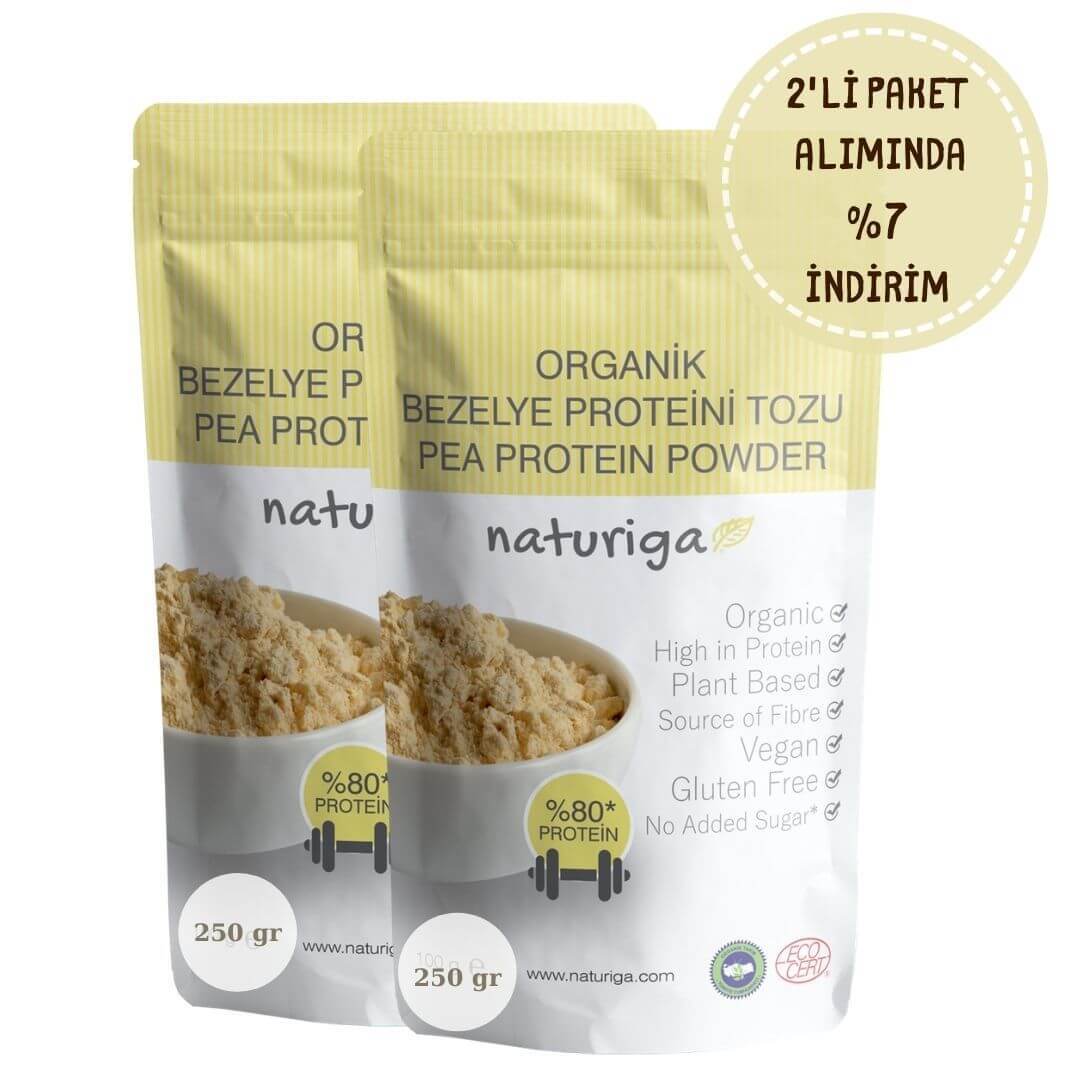 2'li 250gr. Bezelye Proteini tozu