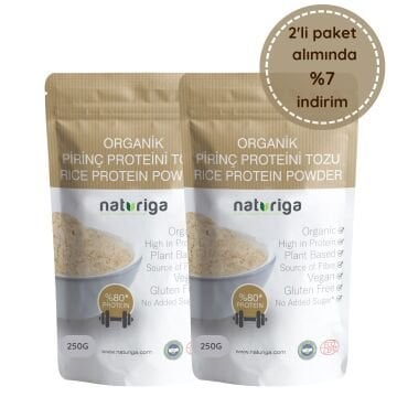 2'li 250gr. Pirinç Proteini Tozu