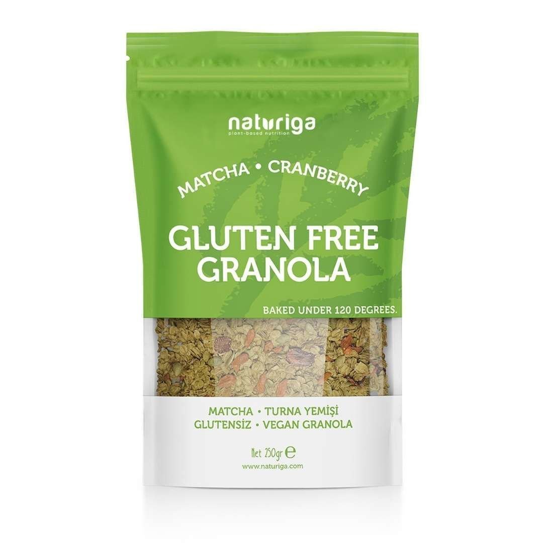 Glutensiz Matcha & Cranberry  Granola(250 gr)
