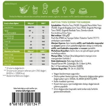Yumuşak İçimli Matcha Karışımı