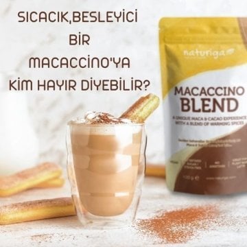 Macaccino (Maca & Kakao Karışımı)