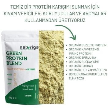 Yeşil Protein Karışımı (Green Protein) 250 gr