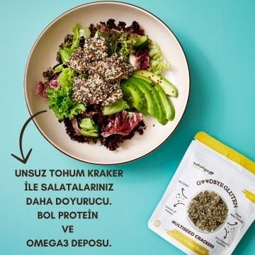 Unsuz Tohum Kraker/Sade 40gr