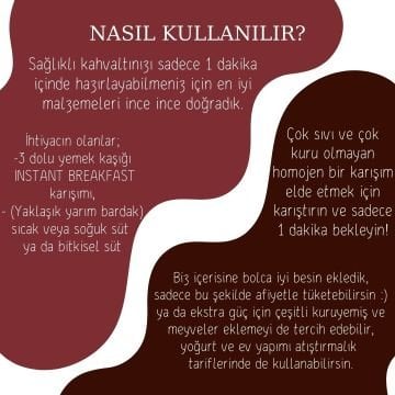 Kakaolu Hazır Kahvaltı Karışımı 250gr