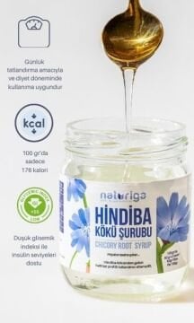 %100 Hindiba Kökü Şurubu 200gr.