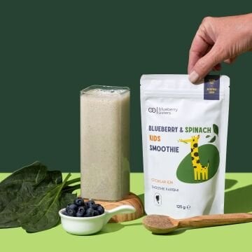 Yabanmersini &  Ispanaklı Kids Smoothie 125 gr.