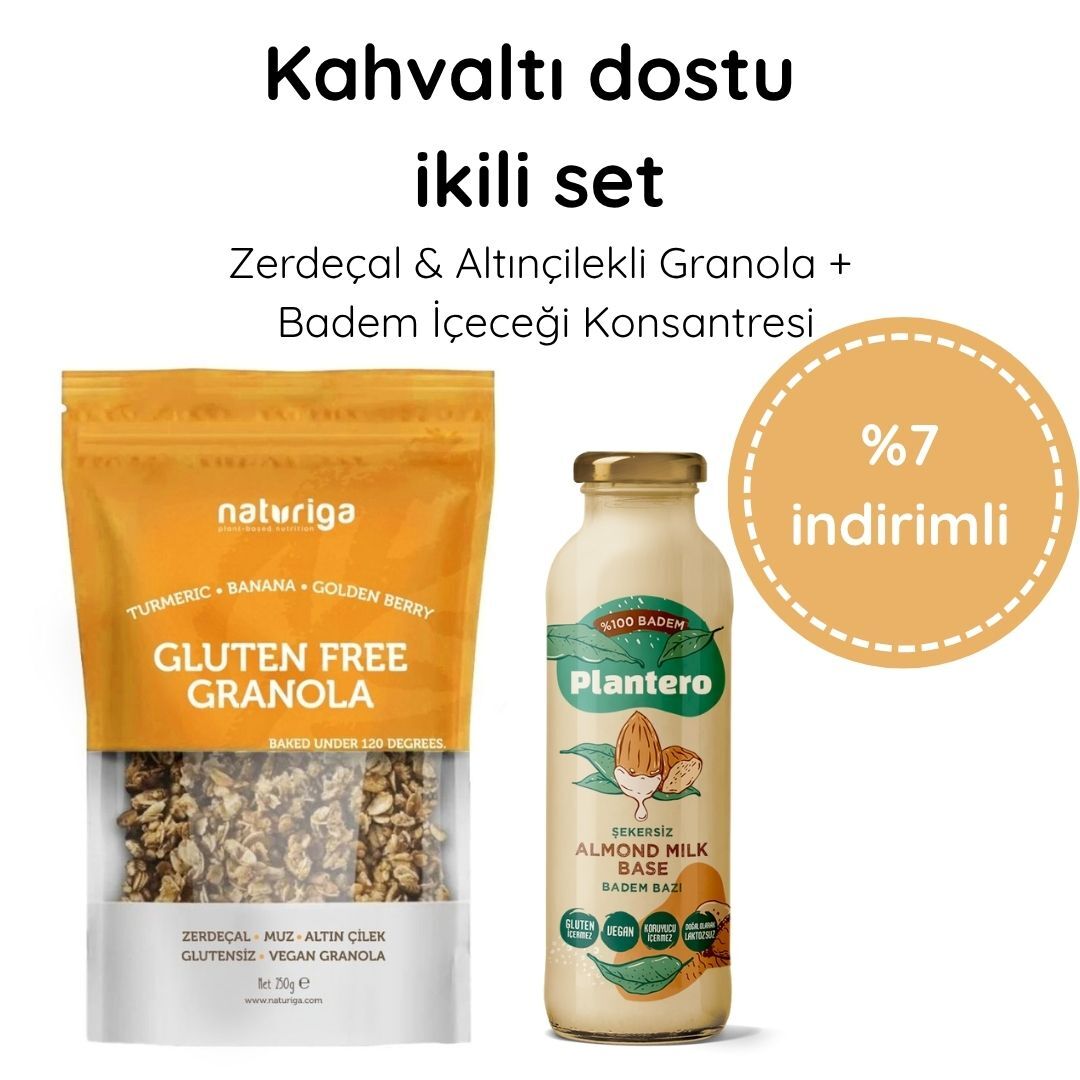 Zerdeçal Granola Kahvaltı Dostu Set