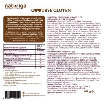 Çikolata & Chialı Hindistan Cevizli Kurabiye 40gr